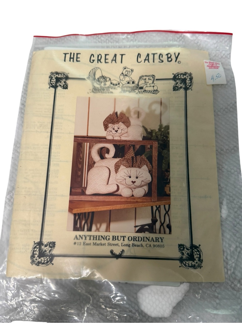 Vintage 1983 Great Catsby Sewing Pattern Melinda Rancic Anything But Ordinary